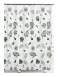 zaslona-prysznicowa-180x180-cm-peva-bialy-zielone-liscie-monstera-palmy