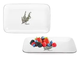 polmisek-porcelanowy-prostokatny-prowansja-25-cm-mleczna-biel-tymianek