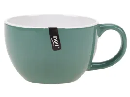 kubek-kamionkowy-filizanka-jumbo-kolor-450-ml-stabilny-ciezki-zielony