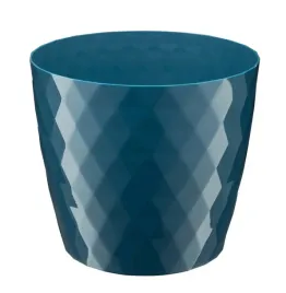 doniczka-oslonka-plastikowa-cristal-18cm-granatowa-polysk-geometryczny-wzor