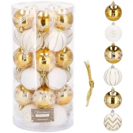 zestaw-30szt-bombki-choinkowe-7cm-zlote-biale-dekorowane-ozdoby-na-choinke