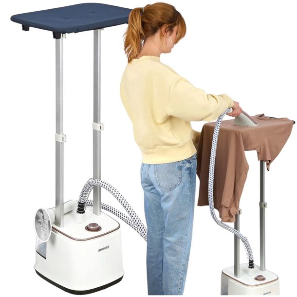 Stojąca parownica do ubrań Stacja parowa Żelazko Steamer 1800W Mocna