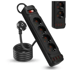przedluzacz-listwa-zasilajaca-sieciowa-4-gniazda-230v-5m-4x-usb-a-ladowarka