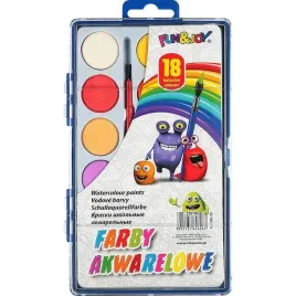 farby-akwarelowe-szkolne-funandjoy-titanum-18-kolorow