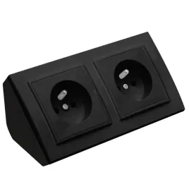 gniazdo-podwojne-meblowe-narozne-kuchenne-blatowe-biurkowe-czarne-matowe