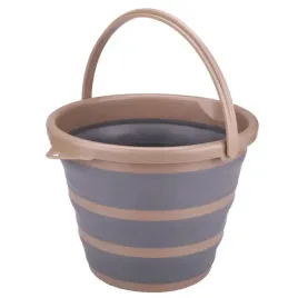 wiadro-wiaderko-skladane-mokka-10l-uniwersalne-z-uchwytem-szaro-bezowe