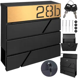 ekskluzywna-czarna-skrzynka-na-listy-mtec-z-personalizowana-zlota-tabliczka