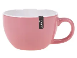 kubek-kamionkowy-filizanka-jumbo-kolor-450-ml-stabilny-ciezki-rozowy-pastel