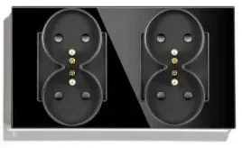 kontakt-gniazdko-elektryczne-z-bolcem-szklane-60-podwojne-4-gniazda-czarny