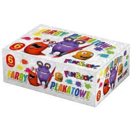 farby-plakatowe-szkolne-funandjoy-6-kolorow