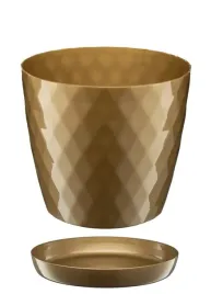 doniczka-oslonka-plastikowa-z-podstawka-cristal-14-cm-okragla-zloty-polysk
