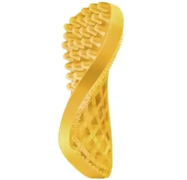 szczotka-dla-psa-pet-me-medium-silicone-yellow