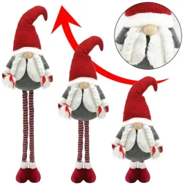 skrzat-gnom-krasnal-swiateczny-teleskopowy-na-prezent-duzy-106cm-szary