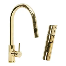 bateria-kuchenna-wysoka-fresh-zlota-wyciagana-elastyczna-wylewka-gold-rea