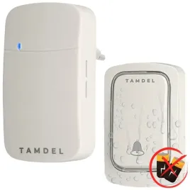 dzwonek-bezprzewodowy-bezbateryjny-mocny-do-drzwi-furtki-wodoodporny-bialy