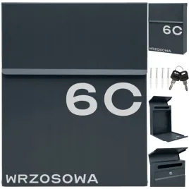 skrzynka-na-listy-poczte-slim-antracyt-napis