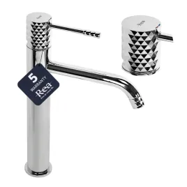 bateria-umywalkowa-nablatowa-wysoka-lungo-diamond-chrom-polysk-stala-rea