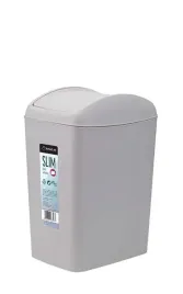 kosz-uchylny-slim-5-l-smieci-odpadki-szary-waski