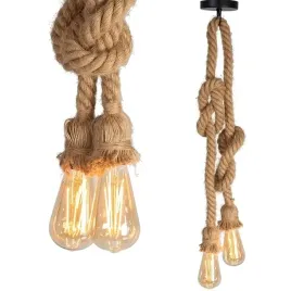 lampa-sufitowa-wiszaca-sznur-lina-podwojna-loft-e27-dwa-punkty-swiatla