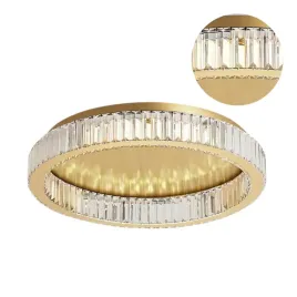 lampa-sufitowa-led-zlota-szczotkowana-krysztalowa-plafon-glamour-59-cm