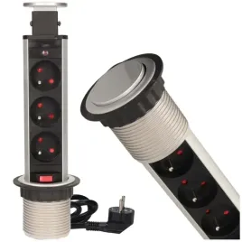 gniazdo-potrojne-wpuszczane-chowane-w-blat-nablatowe-gniazdko-srebrne-60mm