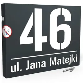 podswietlany-numer-na-dom-tabliczka-adresowa-led-40x30-cm-antracyt-ral-7016