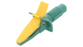 zacisk-krokodylkowy-10a-zolto-zielony-fcr7925