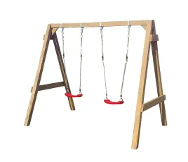 hustawka-drewniana-z-dwoma-siedziskami-180x250cm-slupki-9x9cm