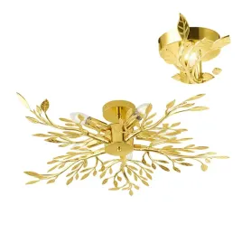 lampa-sufitowa-zlota-z-motywem-lisci-styl-nowoczesny-glamour-gold-5-x-e14