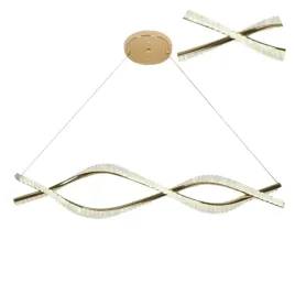 lampa-sufitowa-wiszaca-krysztalowa-zlota-glamour-falisty-ksztalt-led