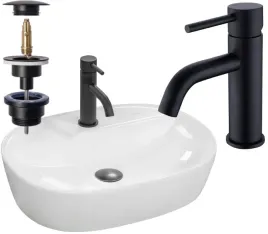 umywalka-nablatowa-biala-carina-rea-50-cm-czarna-bateria-nexos-korek