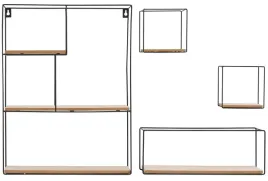 scienna-polka-loft-metalowa-loft-drewno-4-szt-zestaw-50x40x10-cm