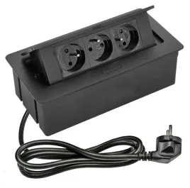 gniazdo-elektryczne-potrojne-chowane-w-blat-nablatowe-gniazdko-czarne