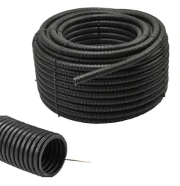 peszel-z-pilotem-rura-karbowana-do-kabli-25-19mm-wytrzymala-750n-czarna-50m