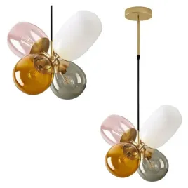 lampa-sufitowa-wiszaca-szklane-kolorowe-klosze-multicolor-4x-e27