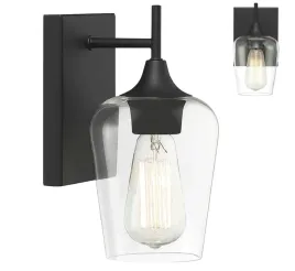 lampa-kinkiet-scienny-czarny-przezroczysty-klosz