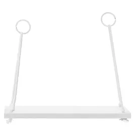 polka-wiszaca-drewniana-biala-na-linie-30-cm-loft