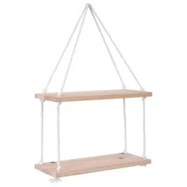 polka-wiszaca-drewniana-na-bialej-linie-30-cm-loft