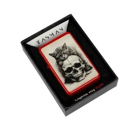 zapalniczka-benzynowa-tasman-metalowa-w-pudelku-czaszka-i-kot