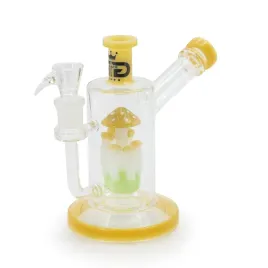 bongo-szklane-z-filtracja-grace-glass-grzybki-zolte-19cm-perkolator