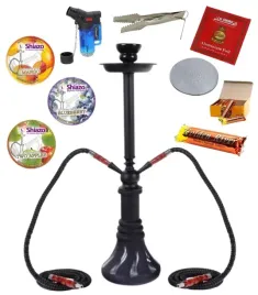 shisha-fajka-wodna-57cm-szisza-dwa-weze-zestaw-melasa-wegiel-akcesoria