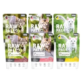 mokra-karma-dla-kota-vetexpert-raw-paleo-kitten-cat-chicken-6x100g