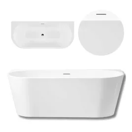 wanna-wolnostojaca-przyscienna-akrylowa-capri-170-biala-polysk-syfon-rea