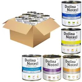 mokra-karma-dla-psa-dolina-noteci-premium-mix-5-smakow-15x800g-zestaw