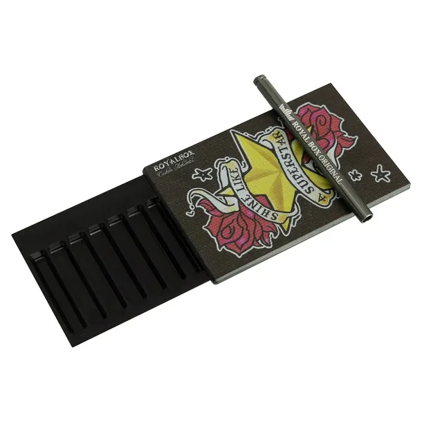 ROYAL BOX SCHOWEK NA TABAKĘ Z RURKĄ snuff box tabakiera pojemnik +GRATIS