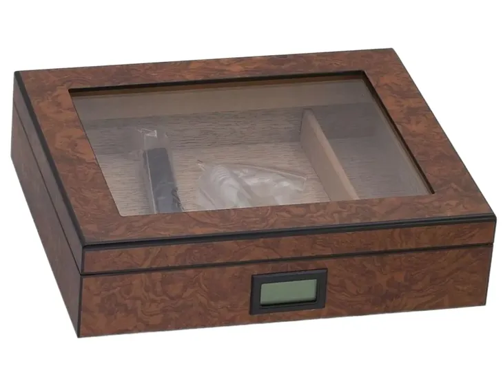 HUMIDOR DREWNIANY NA CYGARA PUDEŁKO POJEMNIK CEDROWY CYGARO