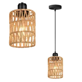 lampa-sufitowa-wiszaca-naturalna-pleciona-sznurek-jutowy-bezowa-e27