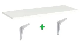 biala-polka-scienna-90-cm-x-40-wiszaca-wsporniki