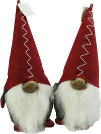 skrzat-krasnal-z-filcu-w-czerwonej-czapce-h32