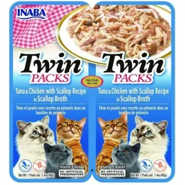 inaba-przysmak-dla-kota-cat-twin-tunczykandkurczak-przegrzebki-2x40g